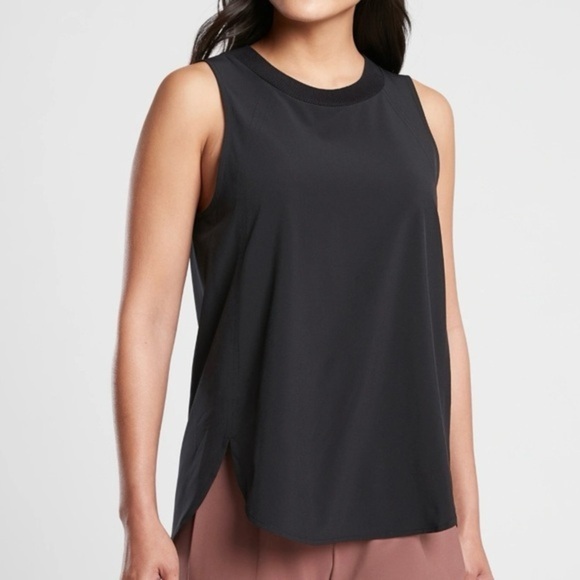 Athleta Zephyr Tank Top Black Size XS - Picture 1 of 7